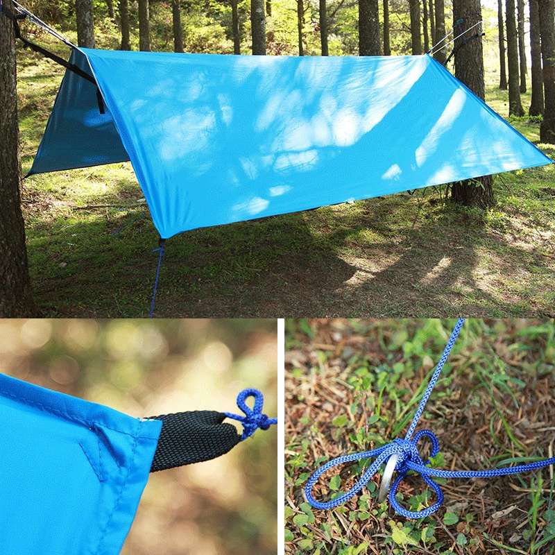 Sand Free Mat Lightweight Foldable Outdoor Picnic Mattress Camping Cushion Beach Mat, Size: 2x2m(Pin