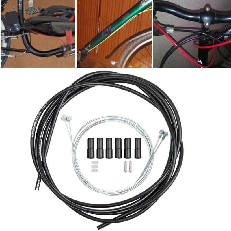 Universal Bicycle Variable Speed Cable Tube Set(Grey)
