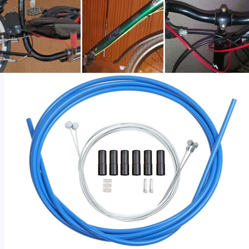Universal Bicycle Variable Speed Cable Tube Set(Grey)