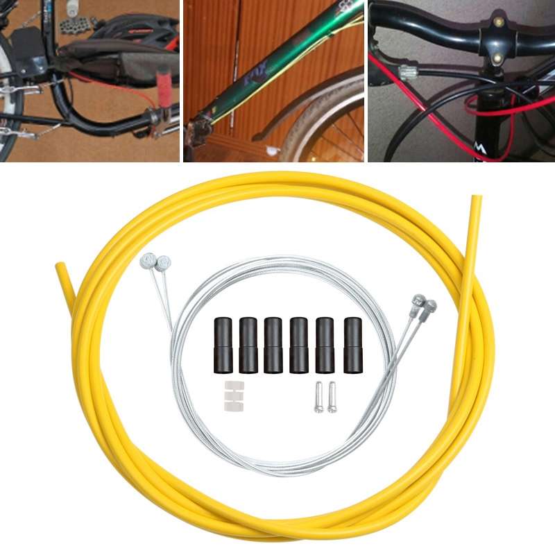 Universal Bicycle Variable Speed Cable Tube Set(Grey)