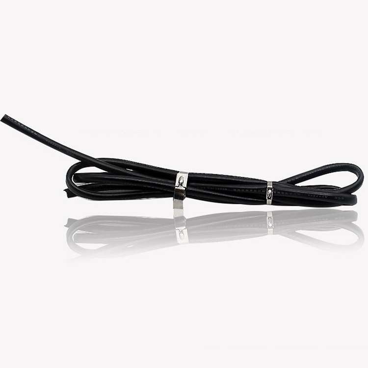 100 PCS 4.6x350mm Stainless Steel Metal Cable Ties Tie Zip Wrap Exhaust Heat Straps Induction Pipe