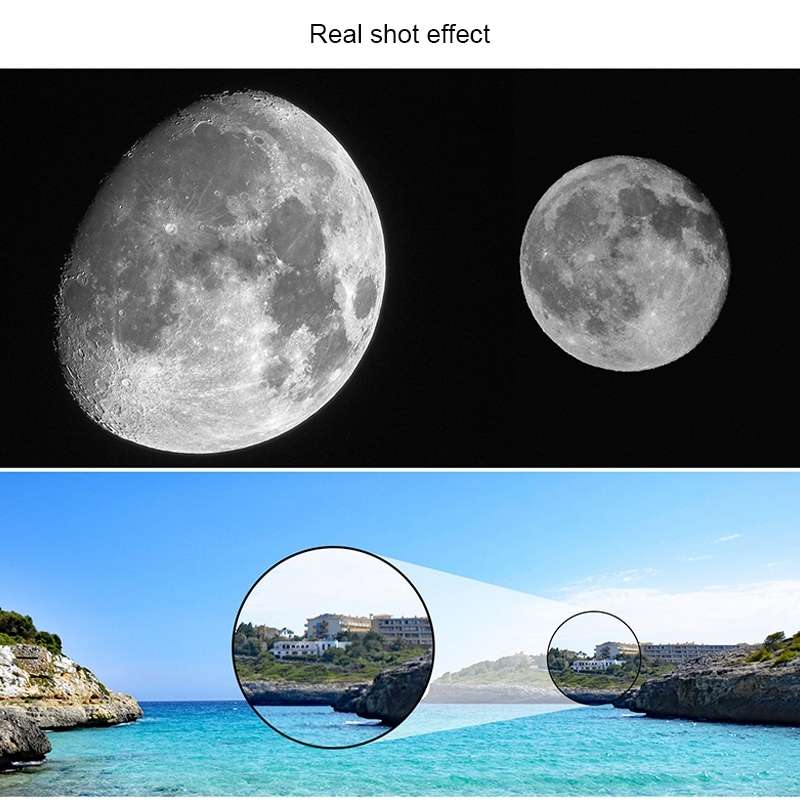 WR852 16x/66x70 High Definition High Times Astronomical Telescope with Tripod(Blue)