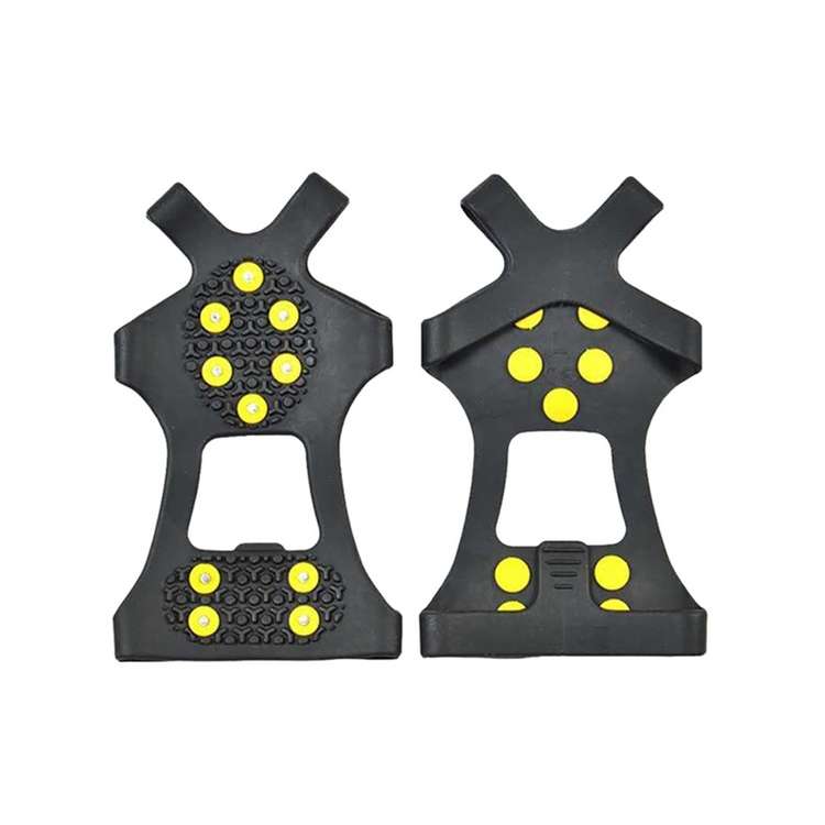 10 Teeth Ice Claw Outdoor Non-slip Shoes Covers for Ice Snow Ground, Size : XL