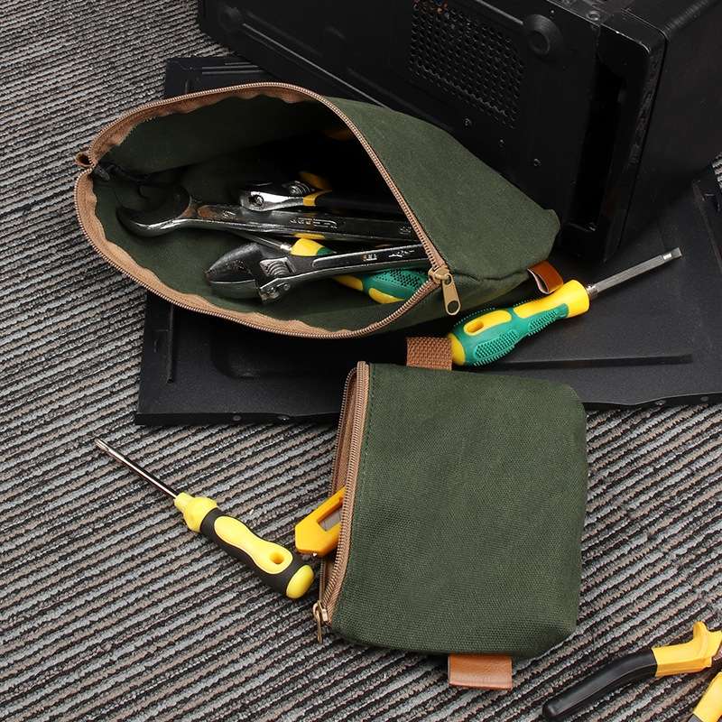 17 x 11.5 x 4cm Electrician Repair Hardware Tool Carrying Bag(Grey)