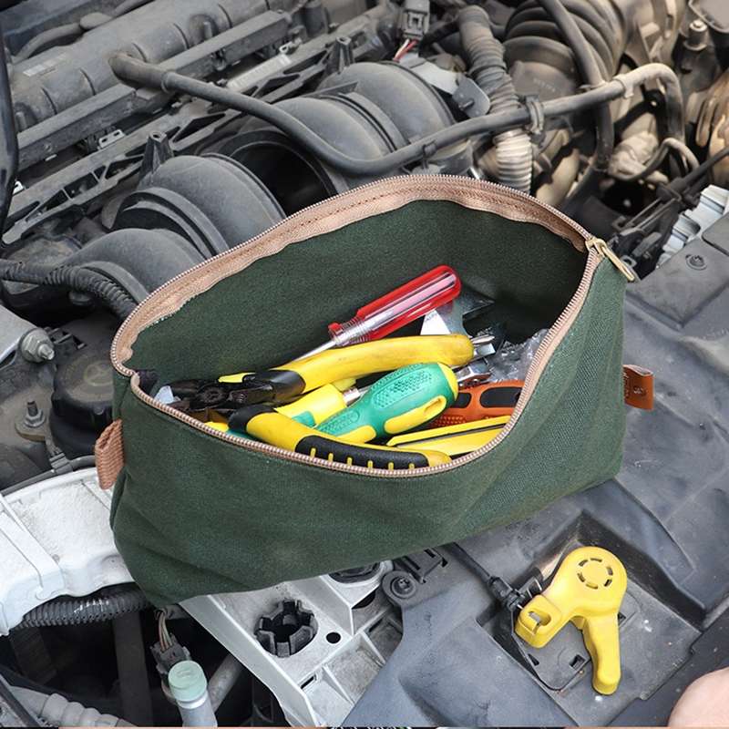 17 x 11.5 x 4cm Electrician Repair Hardware Tool Carrying Bag(Grey)