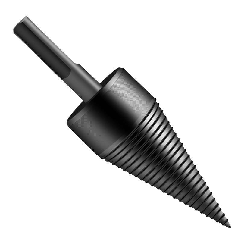 Household Domestic Woodcutter Drill Electric Wooden Split Cone Drill 32mm Hexagon Shank
