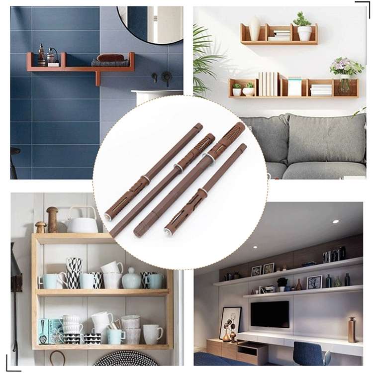 10 PCS Concealed Layer Board Pin Wall Bookshelf Invisible Bulkhead Nail, 10x145mm