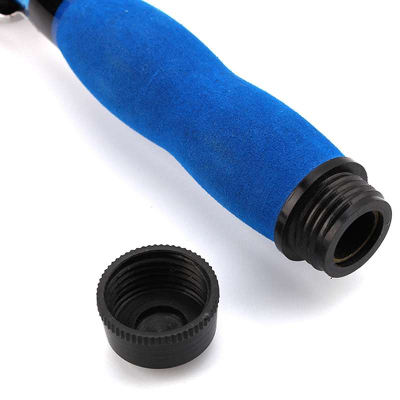 32cm Portable Telescopic Sea Fishing Rod Mini Fishing Pole, Extended Length : 1.5m, Black Clip Reel