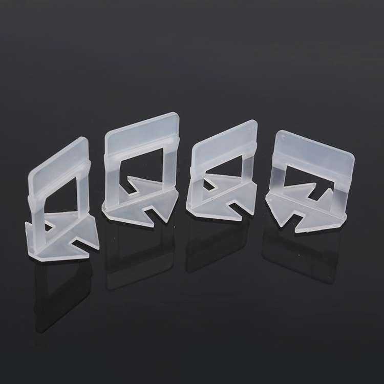 100 PCS 2.5mm Tile Leveling System Clips Kit Wall Floor Tile Spacer Tiling Tool for Paving Locator T