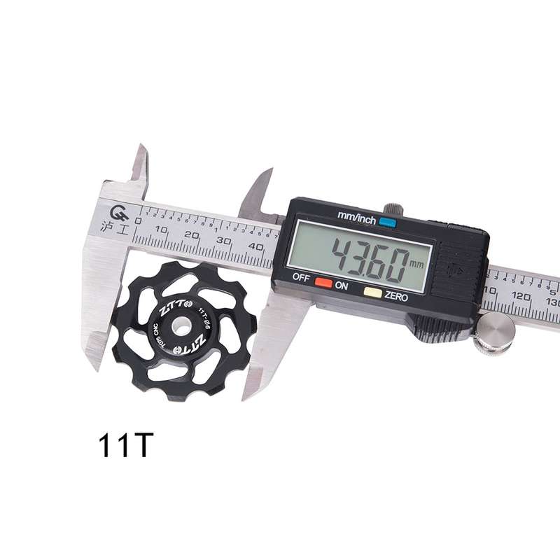 ZTTO 11T 4/5/6 MM Bicycle Derailleur Ceramic Bearing Bicycle Accessories (Blue)