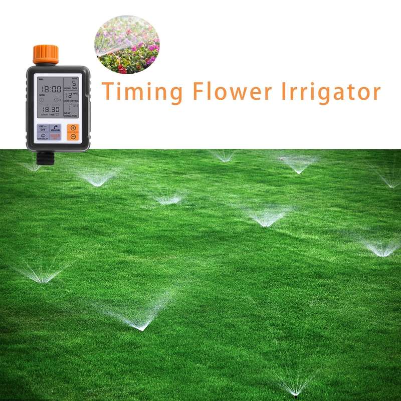 Universal LCD Screen Sprinkler Controller Outdoor Garden Solenoid Valve Timer Automatic Watering Dev