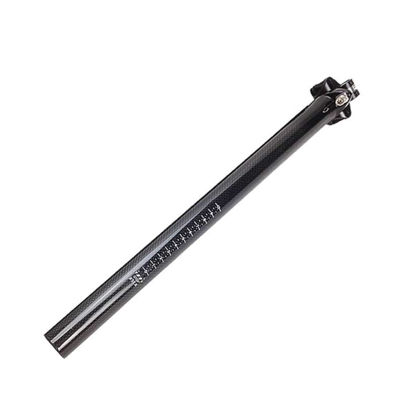 TOSEEK 3K Carbon Fiber Mountain Bike Road Bike Bicycle Seat Tube Seatpost Seat Fitting Seat Pole Bic