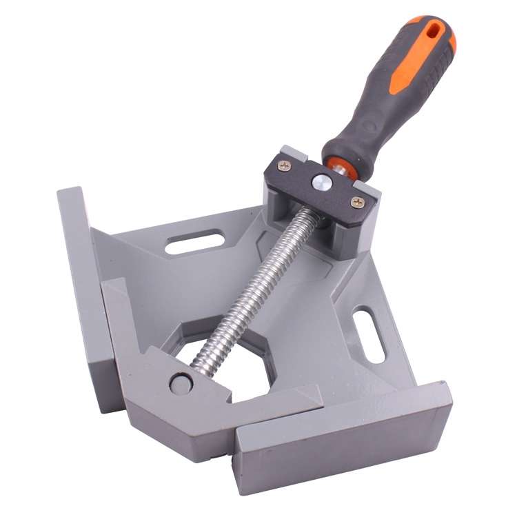 Aluminum Single Handle 90 Degree Right Angle Clamp Angle Clamp Woodworking Frame Clip Right Angle Fo