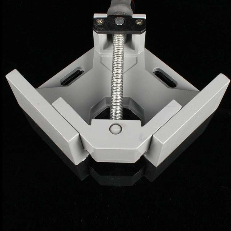 Aluminum Single Handle 90 Degree Right Angle Clamp Angle Clamp Woodworking Frame Clip Right Angle Fo
