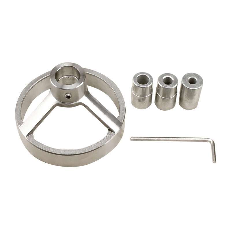 5 in 1 Drill Guide Vertical Pocket Hole Jig 5/6/7/8/9/10/12mm Drill Bit Hole Locator Stainless Steel