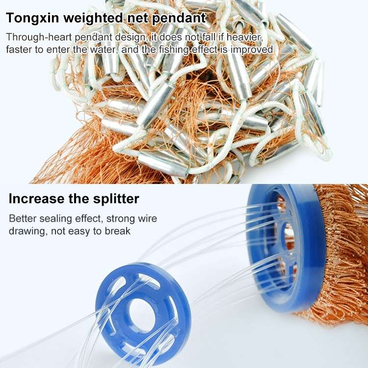 420 Flying Disc Monofilament Fishing Net, Height: 2.1m