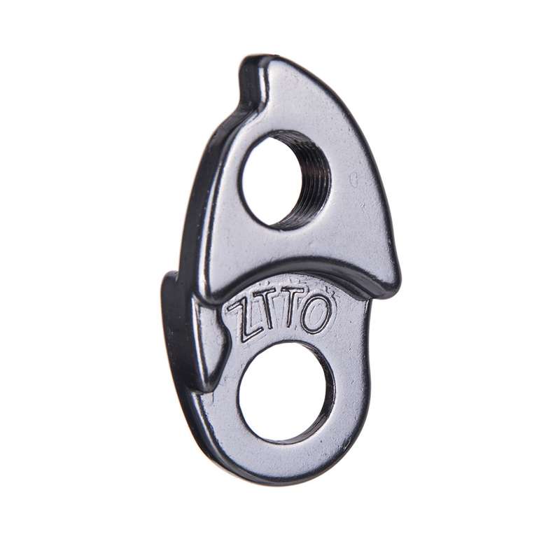 ZTTO Mountain Bike Rear Derailleur Adapter Support Tail Hook Lengthened Seat Expand Flywheel (Black)