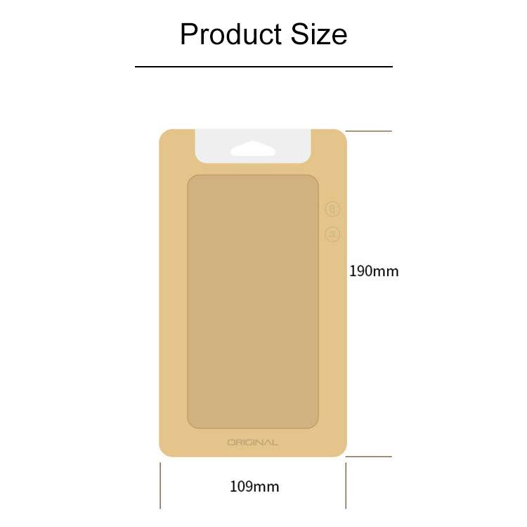 50 PCS High Quality Cellphone Case Kraft Paper Package Box for iPhone (4.7 inch)Available Size: 148m