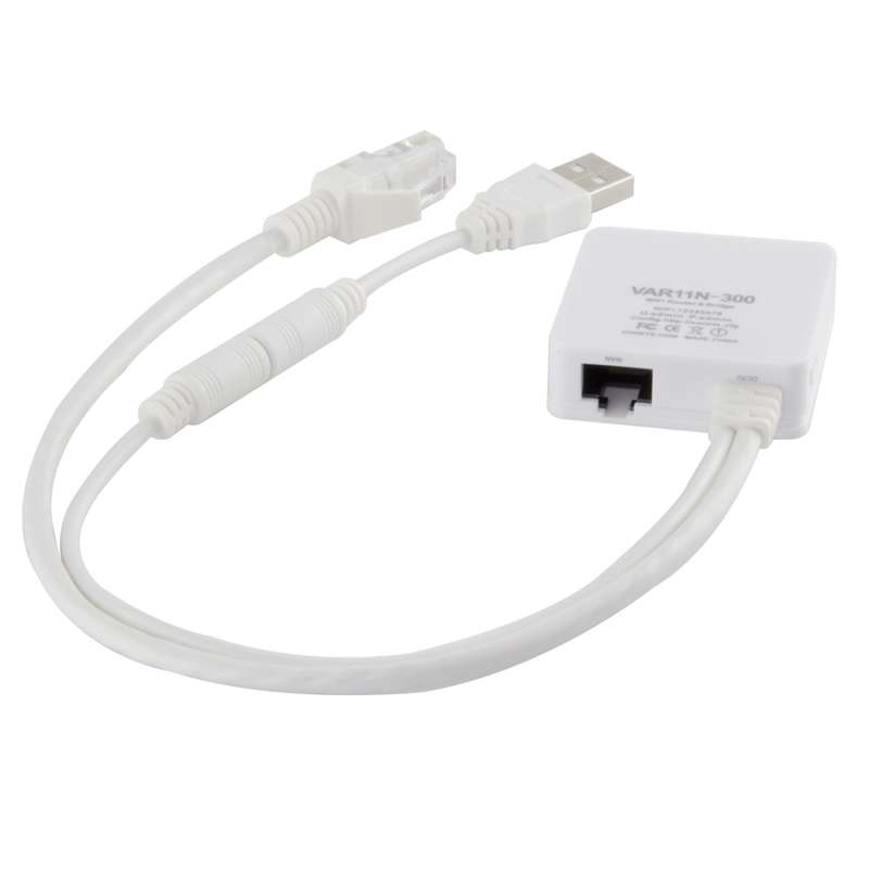 DC 5.5 x 2.1mm Female to Micro USB Male Power Converter(Black)