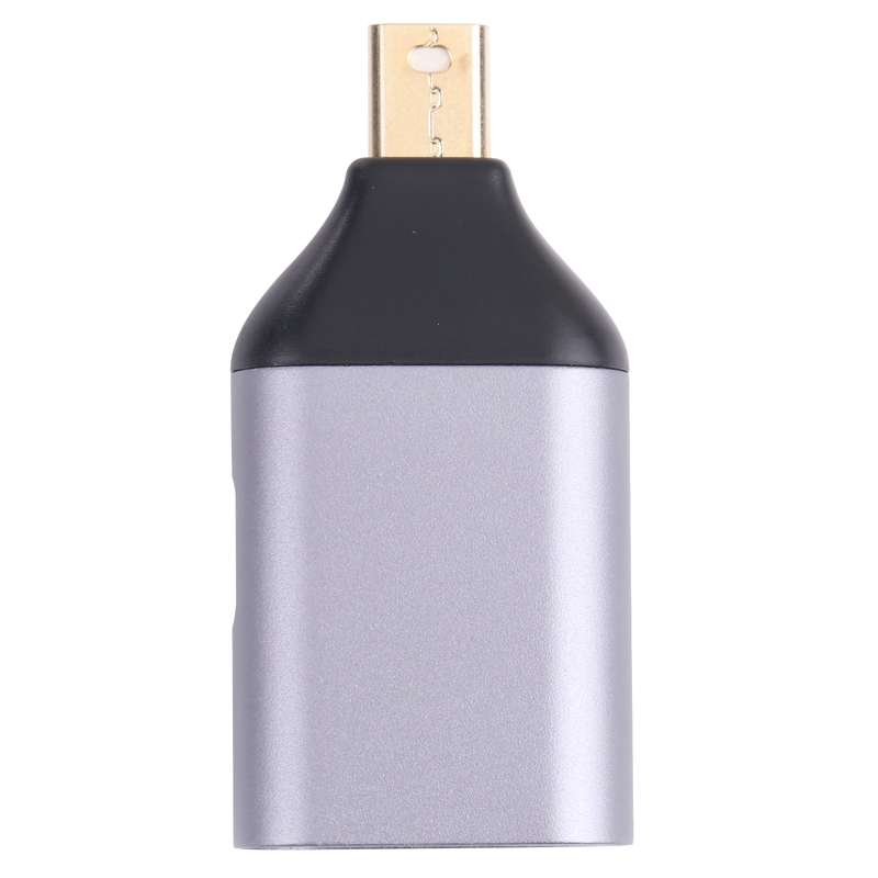 2 in 1 4K 60Hz Mini DP Male to USB-C / Type-C Charging + USB-C / Type-C Female Adapter