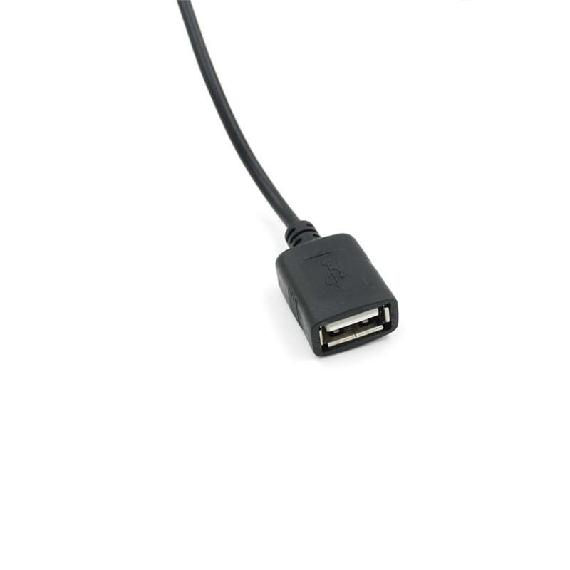 Car Motorcycle Single USB Car Charger DC 12V To 5V 3A Power Adapter for Car GPS Tracker DVR, Length: