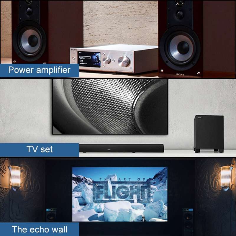 EMK 1 Input 3 Output Digital Optical Audio SPDIF Toslink Splitter Adapter (Silver Grey)