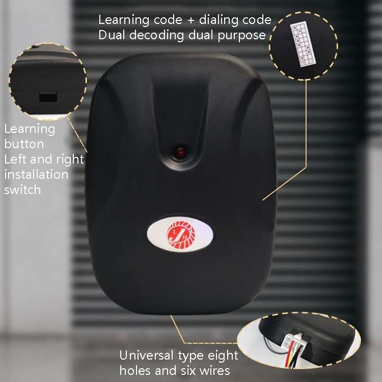 Electric Garage Door Controller Rolling Door Roll Gate Remote Control Plug-Chain Motor Receiver with