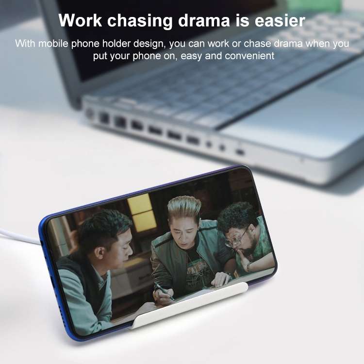 H-506 4 in 1 Micro USB / USB to 4 USB 2.0 Interface OTG Docking Station HUB with Stand Function