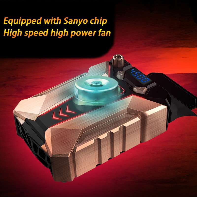 Ice Troll 7 COOLCOLD Portable Laptop Notebook Fan Turbo Radiator Ultra Silent Cooling Fan, AC 220V(B