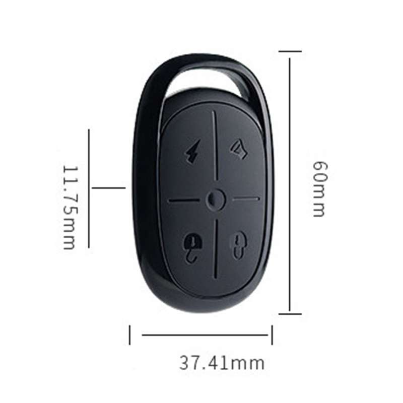 433MHZ 4-button Symbol Style Wireless Copy Style Electric Barrier Garage Door Battery Car Key Remote
