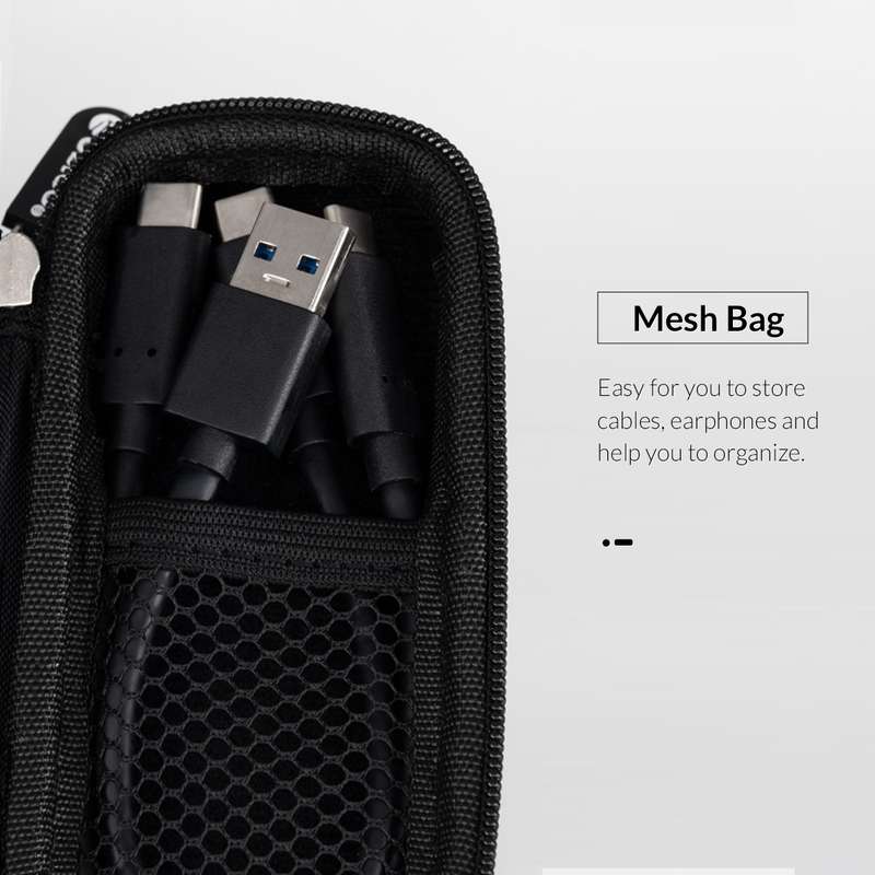 ORICO-M2PH01-BK-BP M.2 Hard Drive EVA Case Storage Bag (Black)