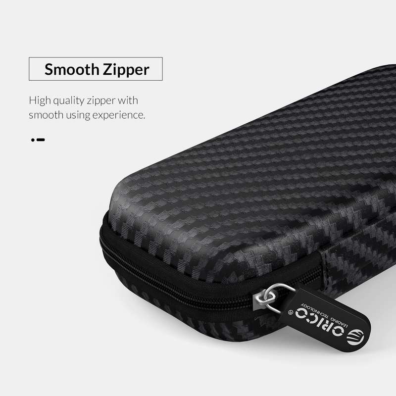 ORICO-M2PH01-BK-BP M.2 Hard Drive EVA Case Storage Bag (Black)