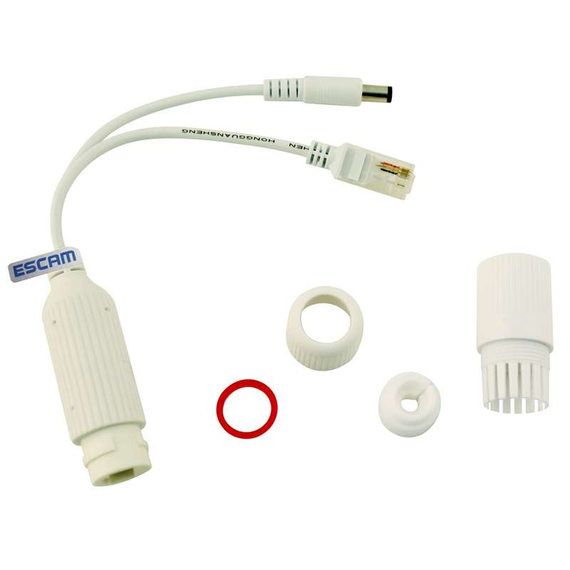 ESCAM POE S2 Data Exchange Cable POE Splitter Connect to POE switch for IP Cameras, Transmission Dis