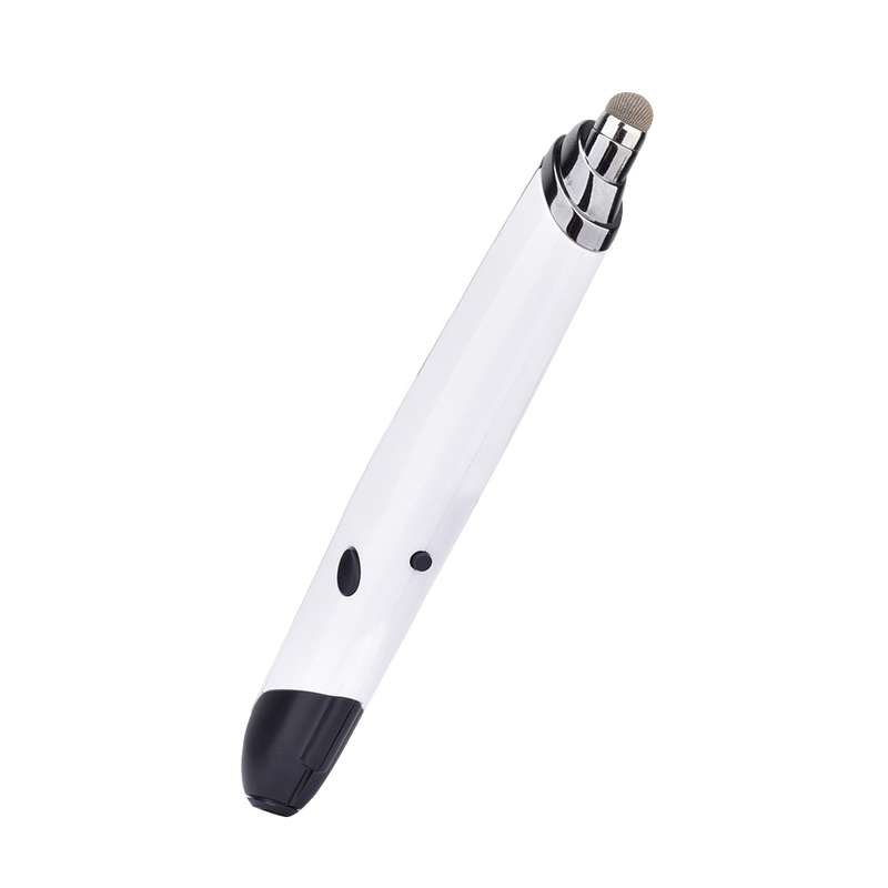PR-08 6-keys Smart Wireless Optical Mouse with Stylus Pen & Laser Function (Black)