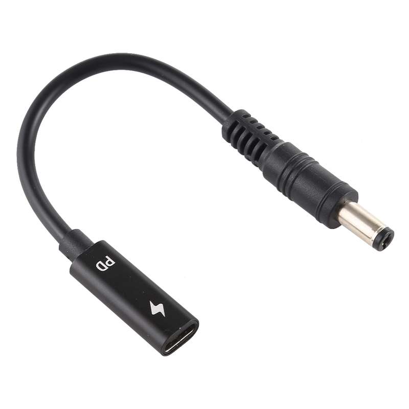 DP USB-C / Type-C to 5.5 x 2.1mm Power Adapter Charger Cable