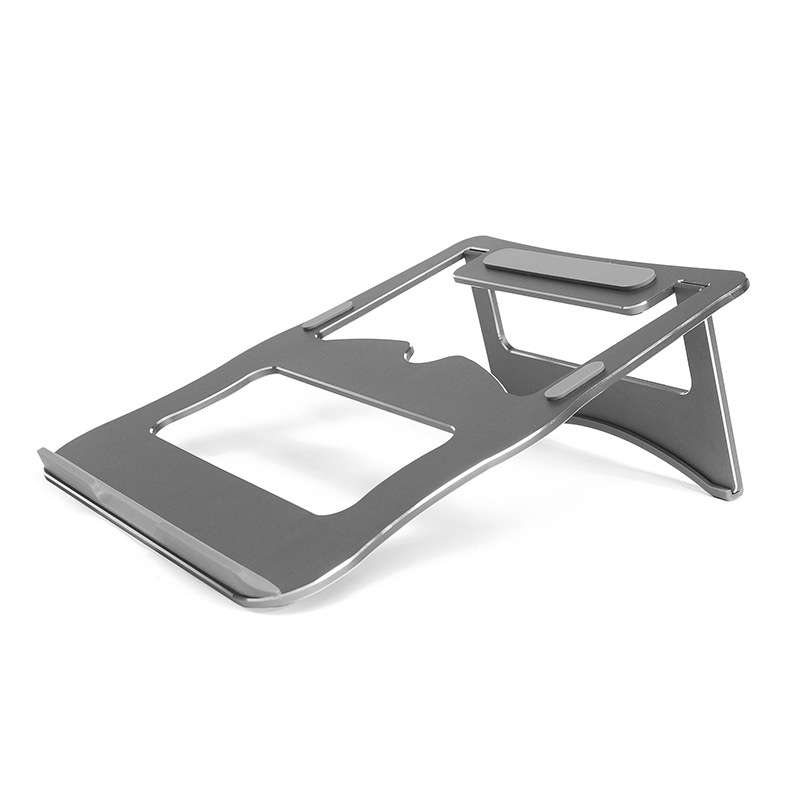 Aluminum Alloy Cooling Holder Desktop Portable Simple Laptop Bracket, Two-stage Support, Size: 21x26