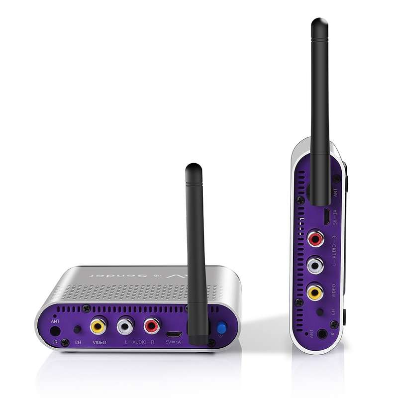Measy AV530 5.8GHz Wireless Audio / Video Transmitter and Receiver, Transmission Distance: 300m, EU