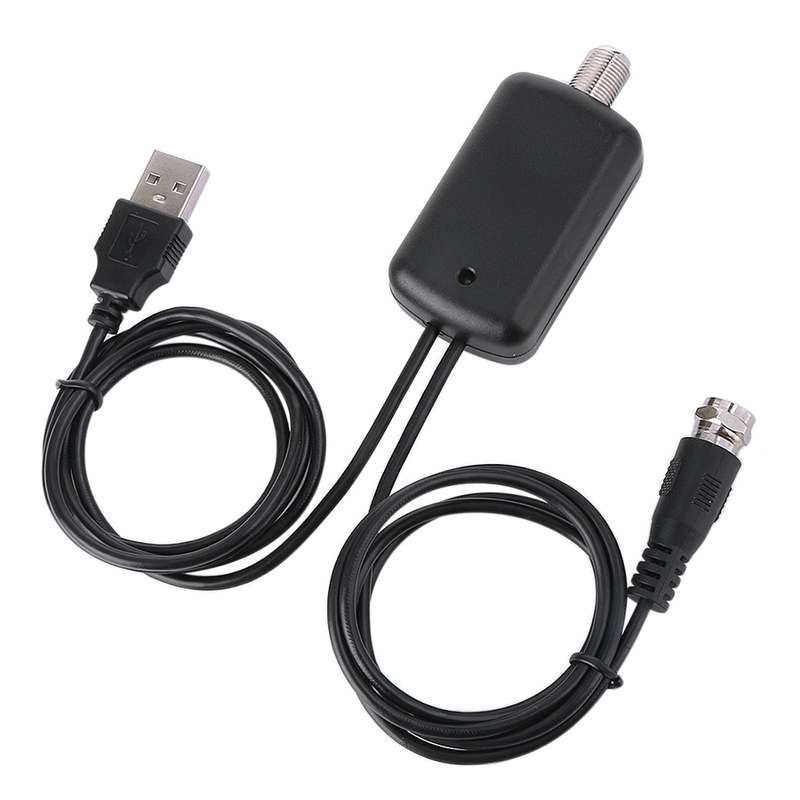 USB Connector Signal Booster Amplifier + IEC Converter Head