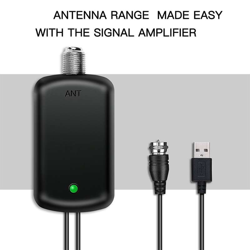 USB Connector Signal Booster Amplifier + IEC Converter Head