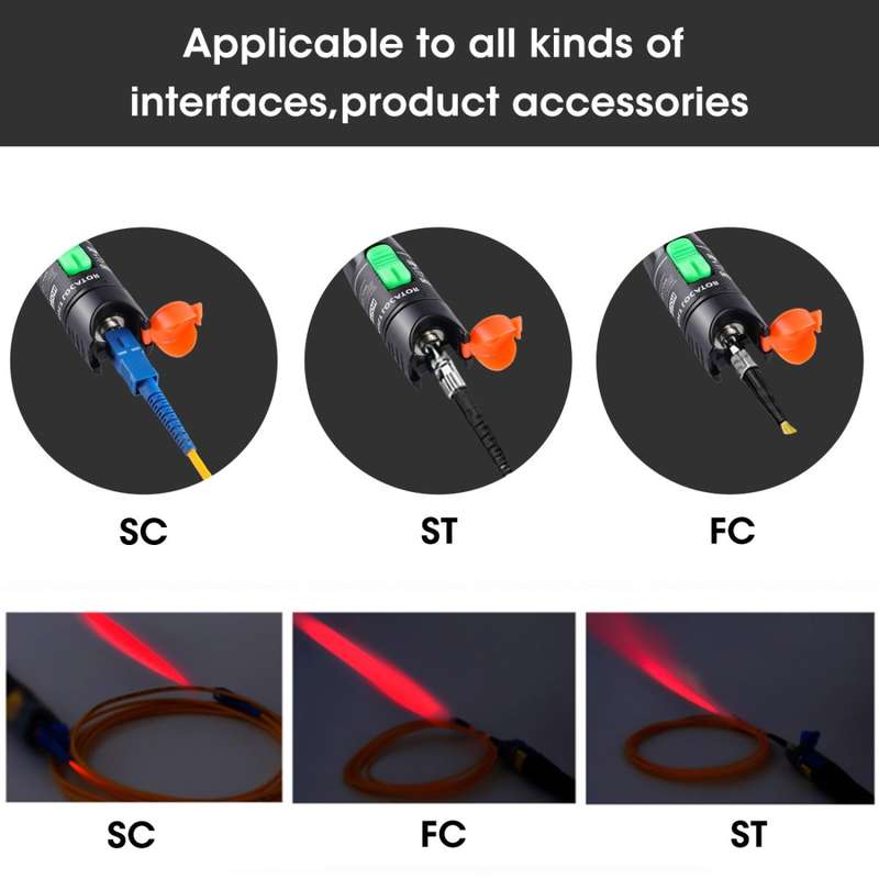 HT-30 30mW Visual Fault Locator Detector Tester Optical Laser Red Light Test Pen