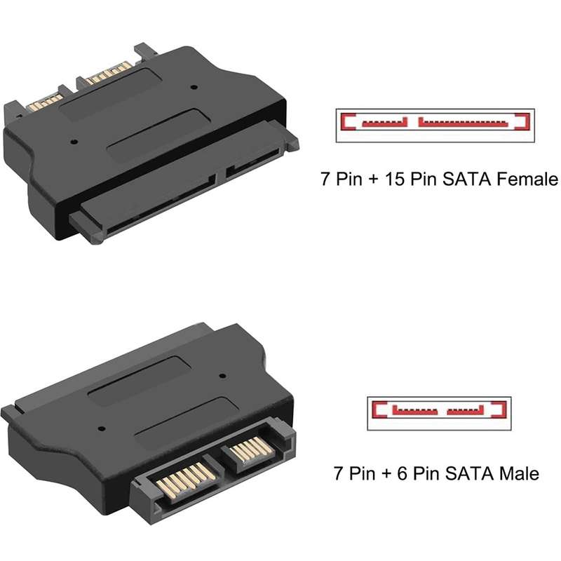 Power Adapter for Lenovo Big Square Female to USB-C / Type-C Male Plug