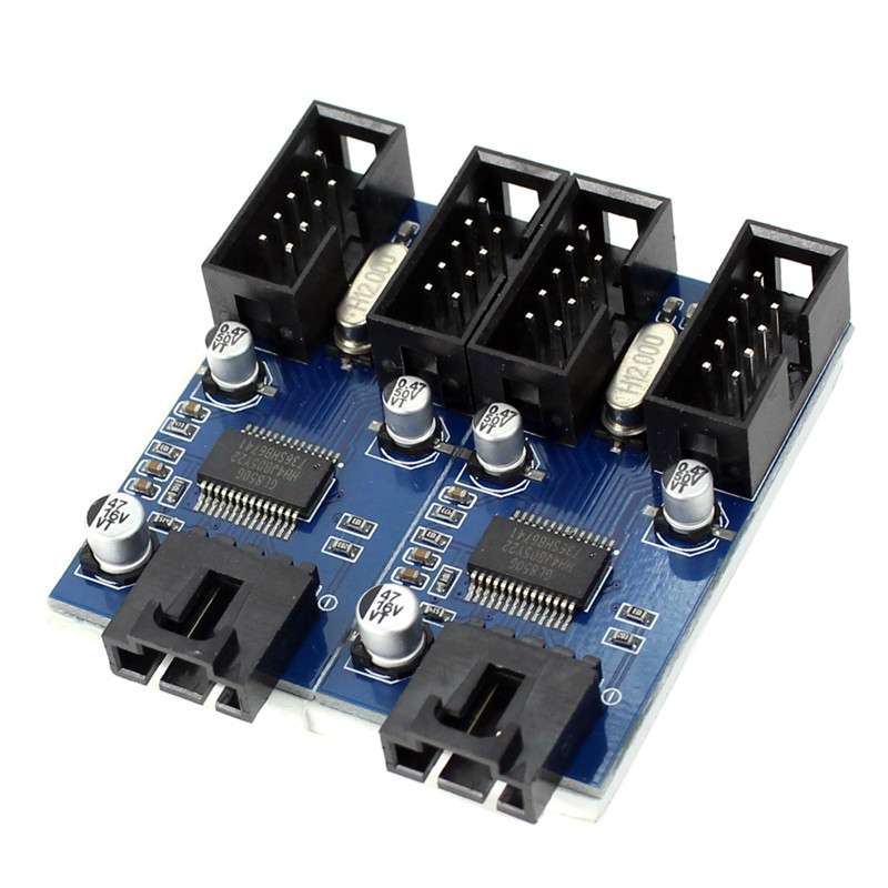 2 x USB Female to 2 x USB-C / Type-C Male Adapter