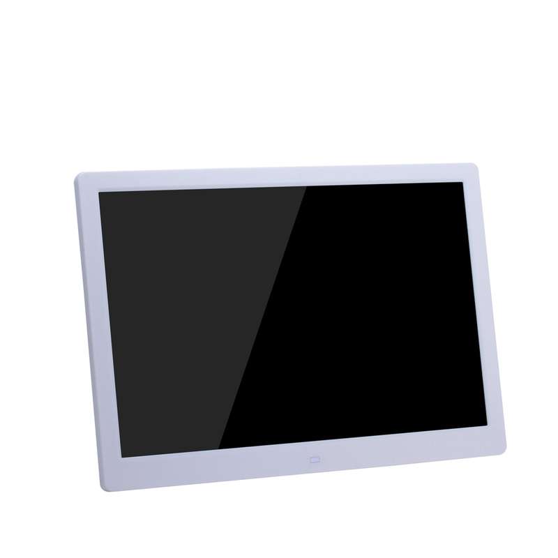 15-inch Digital Photo Frame Electronic Photo Frame Ultra-narrow Side Support 1080P Wall-mounted Adve
