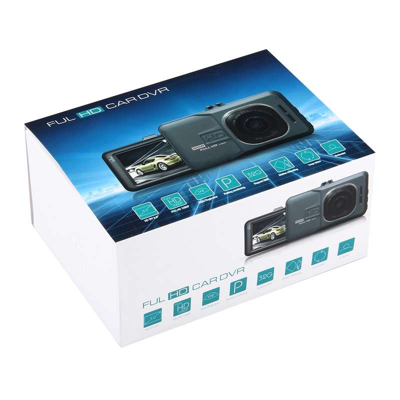 Car DVR Camera 3.0 inch LCD HD 720P 3.0MP Camera 170 Degree Wide Angle Viewing, Support Night Vision