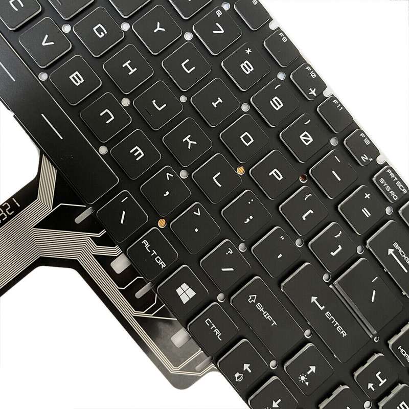 US Version Colorful Backlight Laptop Keyboard for MSI Steel GS60 / GS70 / GS72 / GT72 / GE62 / GE72