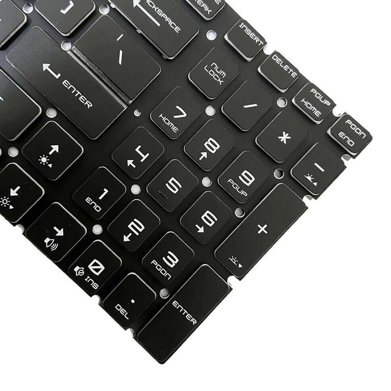 US Version Colorful Backlight Laptop Keyboard for MSI Steel GS60 / GS70 / GS72 / GT72 / GE62 / GE72