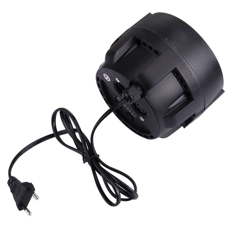 KD-12W 12 LED PAR Light Stage Light, with LED Display, Master / Slave / DMX512 / Auto Run Modes, US