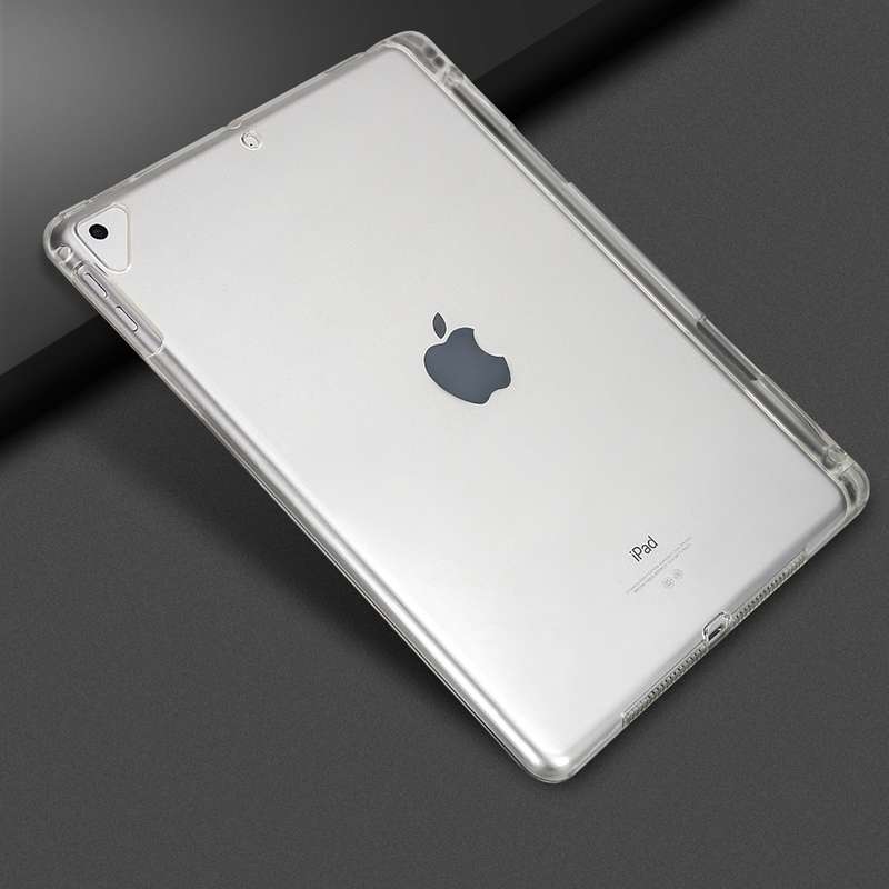 Transparent TPU Soft Protective Back Cover Case for iPad Pro 9.7 inch & iPad 9.7 (2018) & iPad 5 & 6