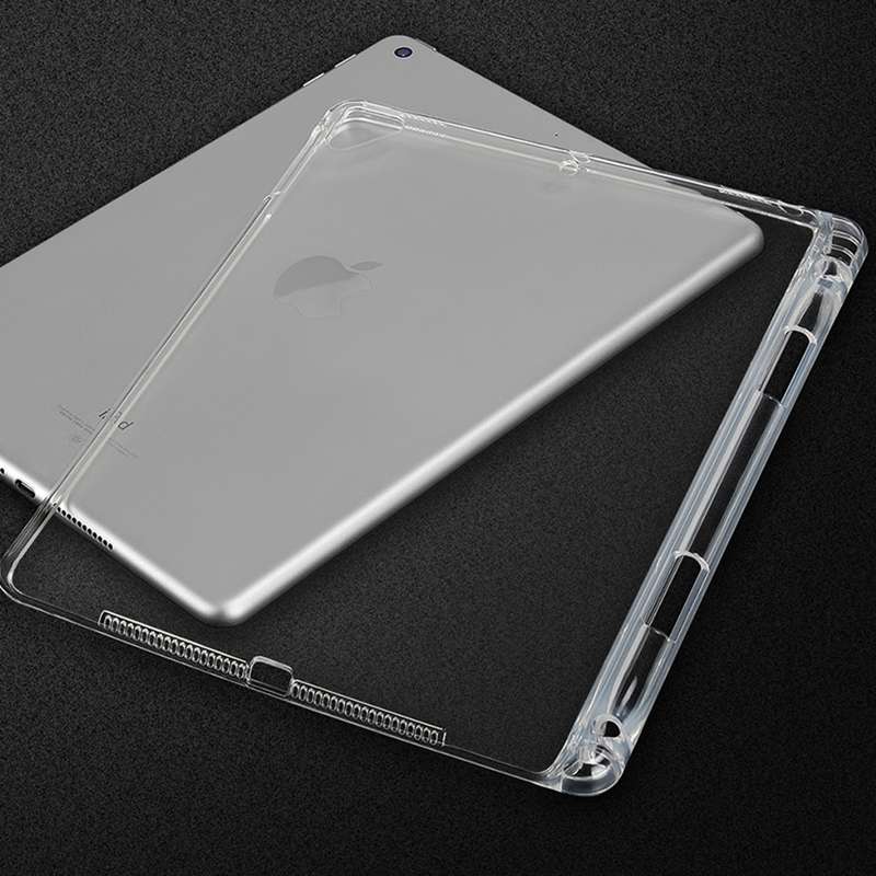 Transparent TPU Soft Protective Back Cover Case for iPad Pro 9.7 inch & iPad 9.7 (2018) & iPad 5 & 6