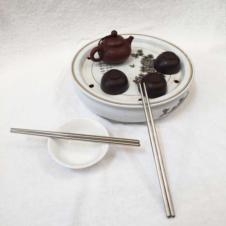 One Pair Smooth Surface Chopsticks